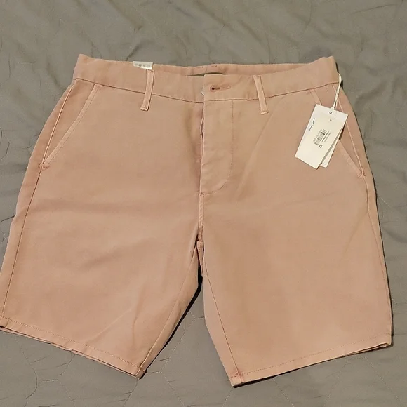 Joe's Jeans Men's Light Brown Flat Front Shorts - Picture 1 of 2